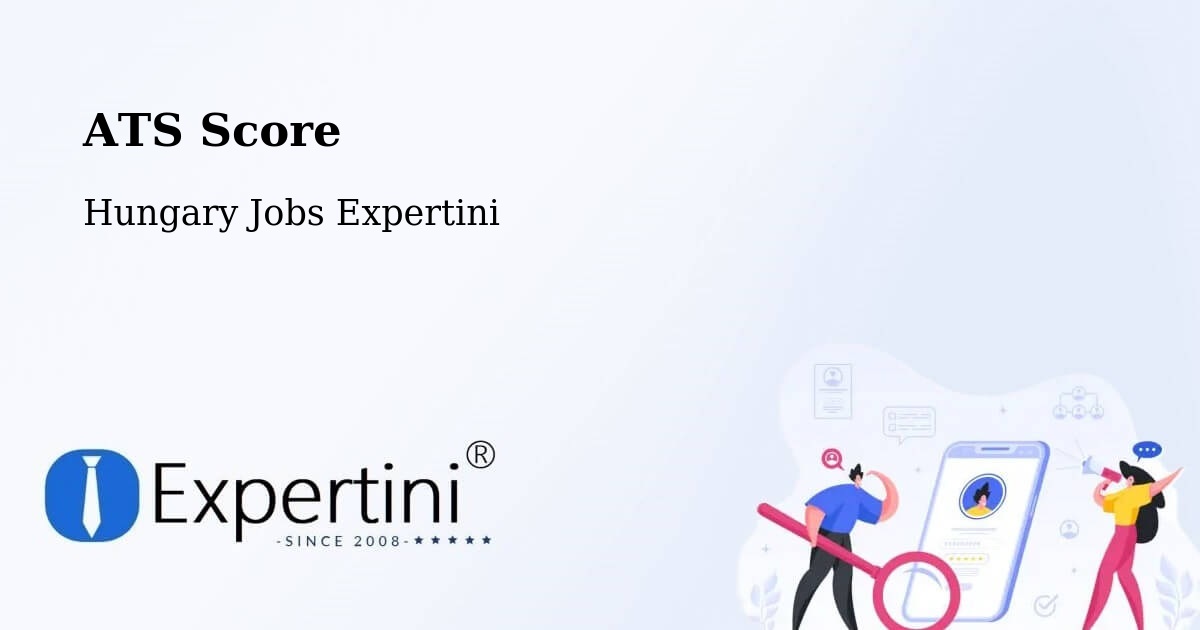 Resume ATS Score & Job Description Match Tool – Sárrétudvari - Hungary Jobs Expertini